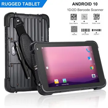 Промышленный планшет RUGLINE, ОС Android 10, Стандарт IP 67, пылезащитный, водонепроницаемый, ударопрочный, сканер штрих-кода, прочный ПК