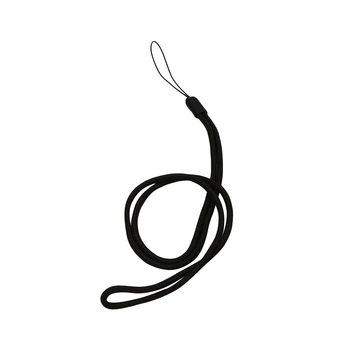 Шнур с оплеткой из нейлонового шнура для ожерелья с камерой Черный