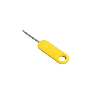 1000 шт./лот новый инструмент для извлечения sim-карты желтого цвета, лоток для sim-карты, Инструмент для извлечения Pin-ключа для мобильного телефона оптом