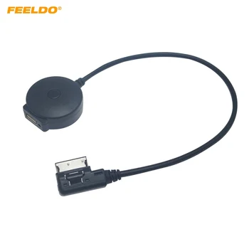 FEELDO 1шт Автомобильное Радио Media In MDI/AMI Bluetooth 4.0 USB Кабель адаптер для зарядки для Mercedes Benz Аудио AUX Кабель #CT6215
