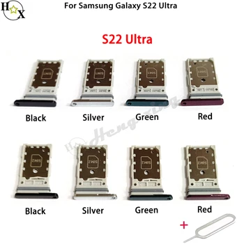 10ШТ Для Samsung Galaxy S22 Ultra Лоток для sim-карт Держатель для считывания карт SD Слот Адаптер