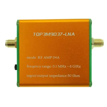 100K-6GHz Широкополосный усилитель HF FM VHF UHF RF Предусилитель Высокой линейности Усилитель со сверхнизким уровнем усиления шума