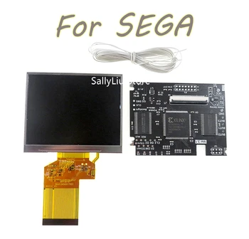 Выделите Полноэкранный ЖК-дисплей Версии V3.1 Для SEGA Game Gear GG С регулируемой яркостью, Поддерживающий VGA-выход Mod, Комплекты ЖК-дисплеев HighLit