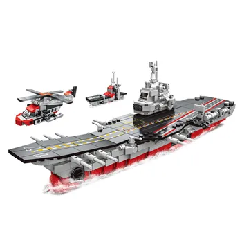 2022 Военная армия Мировая война WW2 SWAT Полицейские Солдаты Военный корабль 8 в 1 Модель Строительный блок Кирпичи Детские игрушки Подарки