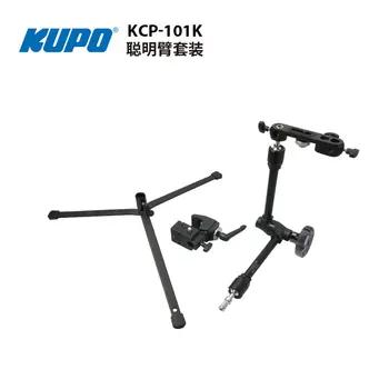 Комплект KUPO KCP-101K smart arm с зажимом для штатива, головка камеры и базовый кронштейн для кино- и телевизионной съемки