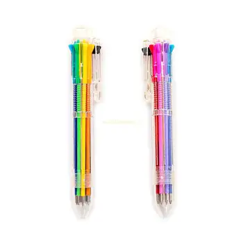 для творчества многоцветная шариковая ручка Lovely Stationery Press 8-цветная масляная ручка для прямой доставки