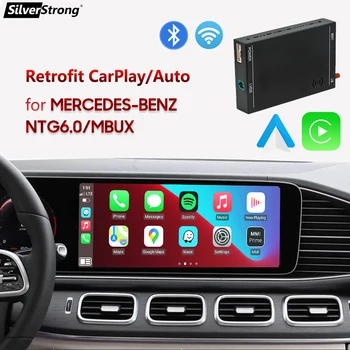 Беспроводной CarPlay для Mercedes NTG6.0 Android Авто W118 A180 A200 A45 A63 GLA CLA W176 B200 B180 W117 W213 W206 W222