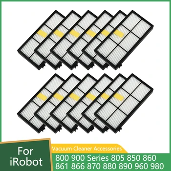 Фильтр HEPA для iRobot Roomba 800 серии 900 805 850 860 861 866 870 880 890 960 980 Запасные части и аксессуары для робота-пылесоса