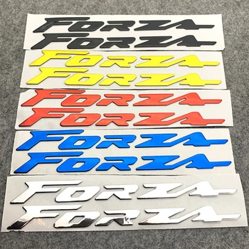 2ШТ 3D логотип бренда, значок, Эмблема, украшения, наклейка на бак, наклейка на мотоцикл для Honda Forza 250 300, Аксессуары для мотоциклов