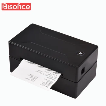 Термопринтер этикеток для печати этикеток на упаковках 4x6 с беспроводным подключением BT USB Принтер наклеек