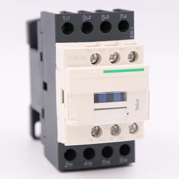 Электрический магнитный контактор переменного тока LC1DT20U7 4P 4NO Катушка переменного тока LC1-DT20U7 20A 240V