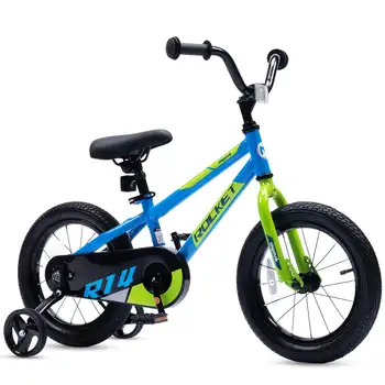 14-дюймовый детский велосипед для мальчиков синего цвета