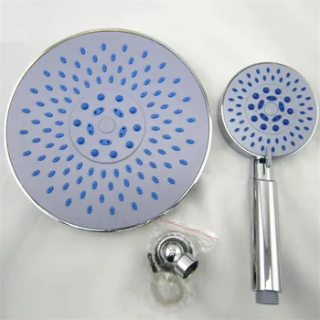 Whosale Классическая ванная комната из АБС-пластика, круглая насадка для душа с дождевой насадкой и ручной душевой лейкой, набор для душа Spary