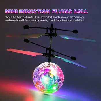 Пластиковый Мини-спиннер с ручным управлением Flying Ball Игрушки с дистанционным управлением Flying Ball с питанием от USB для детей и взрослых