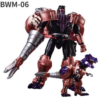 В наличии TransArt Toys TA BWM-06 Transformatio N Beast Wars TA BWM06 Металлические T-Rex MP Масштабные Фигурки Коллекция Игрушек В подарок