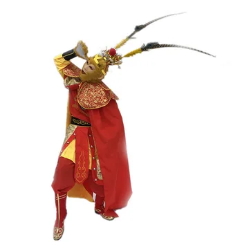 Костюмы Сунь Укуна китайская традиционная сюжетно ролевая игра путешествие на Запад Король обезьян косплей костюм костюм