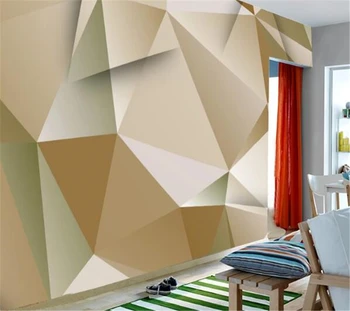 wellyu Обои на заказ papel de parede 3D абстрактные геометрические обои для гостиной на фоне стены 3d обои для домашнего декора behang