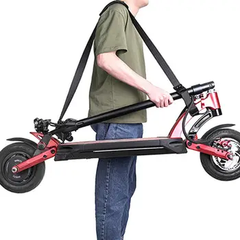 Плечевой ремень для скутера, прочный несущий ремень для скутера, Быстросъемный нескользящий регулируемый плечевой ремень для скейтборда