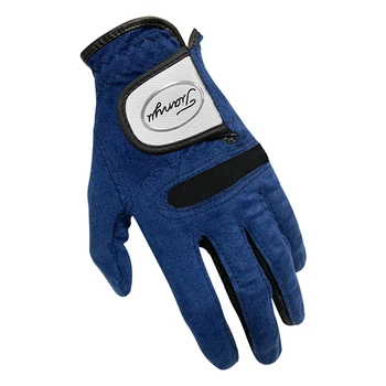 Перчатки для гольфа мужские для левой и правой руки из микрофибры TTYGJ Спортивная дышащая сетка, застежка для свободного перемещения пальцев