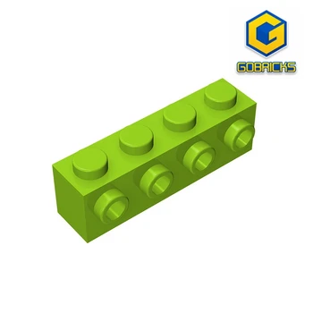 Gobricks GDS-637 BRICK 1X4 W. 4 РУЧКИ совместимы с детскими игрушками lego 30414 Для сборки строительных блоков Технические характеристики