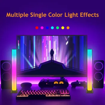 Компьютерная Атмосфера Световое Оформление RGB Light Игровой Музыкальный Ритм Световая Эмбиентная Полоса Ночник Компьютерный Декор Красочный
