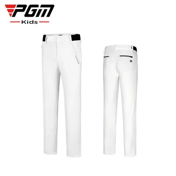 Брюки для гольфа для девочек PGM, весенне-летние детские спортивные брюки, эластичный пояс, функциональная тканевая одежда для гольфа для девочек, KUZ141