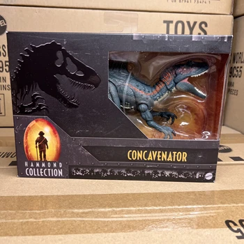 Mattel Парк юрского периода Concavenator Коллекция Hammond Фигурка динозавра /точный дизайн для фильма Подарок на День рождения для детей HLP36