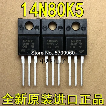 10 шт./лот транзистор STF14N80K5 14N80K5 14A800V