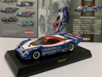 1/64 KYOSHO Nissan R90CP Le Mans Racing № 23 Calsonic Собирает модель тележки из литого под давлением сплава