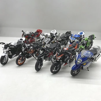 Масштаб 1:12 Honda Ducati Kawasaki Мотоцикл F6B Модель Литья Под Давлением и Игрушки Для Взрослых Фанатов Подарок Орнамент Сувенир