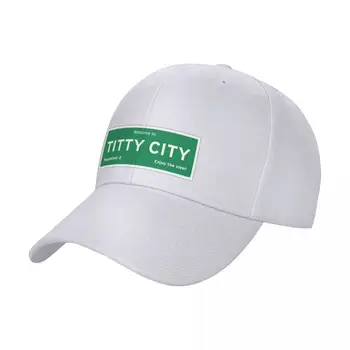 Добро пожаловать в бейсболку Titty City, винтажную военно-тактическую кепку, шляпу для рыбалки, пляжную прогулку, роскошную женскую кепку, мужскую