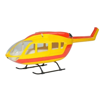 450 Размер EC145 Масштаб вертолета, фюзеляж, оболочка из стекловолокна, модель корпуса радиоуправляемого вертолета, чехол