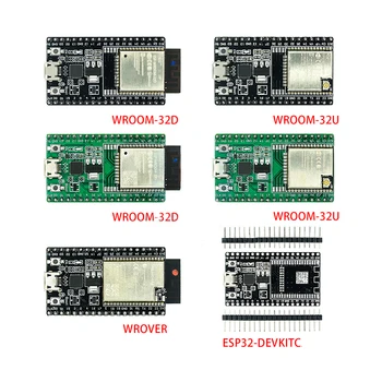 Базовая плата ESP32-DevKitC, плата разработки ESP32, ESP32-WROOM-32D, ESP32-WROOM-32U для Arduino