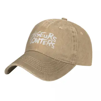 Копия логотипа Casseurs flowters, простая базовая версия белого цвета, Ковбойская шляпа, бейсболка, мужская кепка-ведро, кепка для женщин, мужская