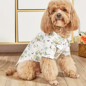 Модная одежда для маленьких средних собак, одежда для щенков, футболка для домашних животных, Дышащая декоративная