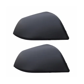 Для Tesla Model3/Y Защитный чехол для зеркала заднего вида, Черненый Углепластиковый Аксессуар, Декоративный Матово-черный