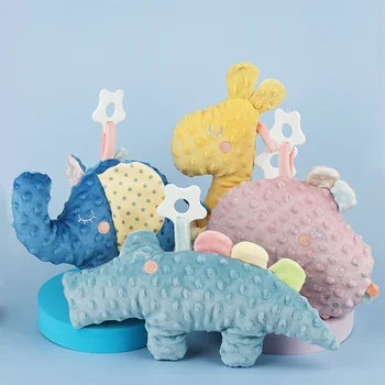 Плюшевые игрушки, декоративные куклы для детской комнаты, спящие Животные, Детские Плюшевые игрушки, Куклы, Рождественский подарок на День рождения Для детей