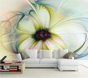 Beibehang 3D обои абстрактная разноцветная фреска гостиная спальня ТВ фон украшение дома фрески обои 3D фото