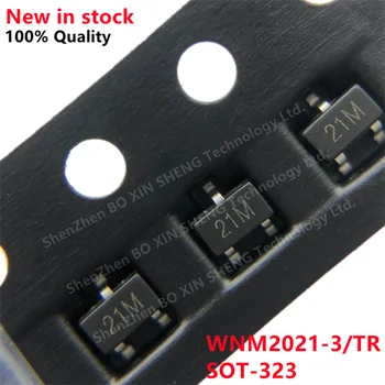 50ШТ WNM2021-3/TR WNM2021-3 Маркировка 21M SOT-323 SMD Полевой транзистор (MOSFET)