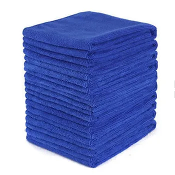 Полотенца из микрофибры Салфетка для чистки автомобиля Тряпка для мытья тряпкой для чистки полотенец Ткань для полировки Прочные впитывающие полотенца для автомобиля домашнего офиса