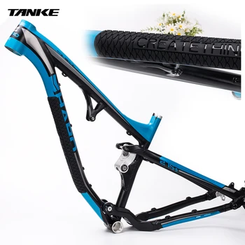 Наклейка на велосипед TANKE, Защитная крышка рамы MTB Road Down Tube, Съемная лента против царапин, защита велосипедных оболочек, аксессуар для велоспорта
