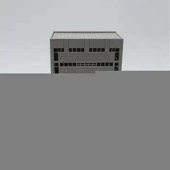 Модели Запределья, Макет железнодорожного пейзажа, Современный коммерческий центр в масштабе N