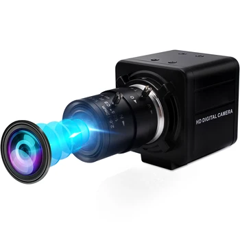 Глобальная выдержка 720P 60 кадров в секунду Высокоскоростная веб-камера с монохромным или RGB CS креплением с переменным фокусным расстоянием, UVC подключаемая USB-камера для сканирования