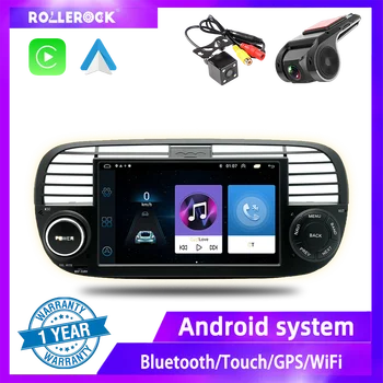 2DIN 7-дюймовый WIFI GPS Специальное Автомобильное Радио Bluetooth Mirror Link Hands-free Android Мультимедийный Плеер 1 + 32G 4 Ядра для Fiat 500