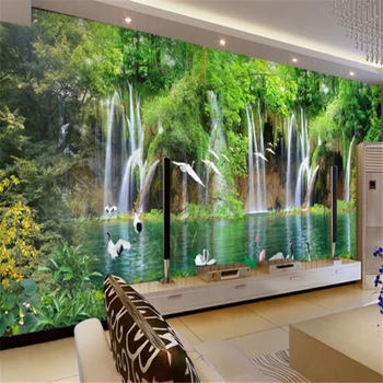 wellyu Custom 3D personality большие обои фреска в китайском стиле гостиная ТВ фон пейзаж декорации обои 3d обои