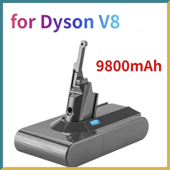 21,6 В 9800 мАч Литий-ионный Сменный Аккумулятор для Ручного Пылесоса Dyson V8 Absolute Без Шнура