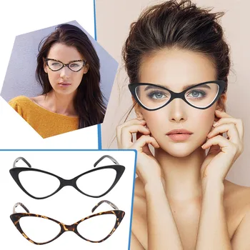 Супер очки для кошачьих глаз Винтажные модные очки с прозрачными линзами Авиационные очки Детские очки