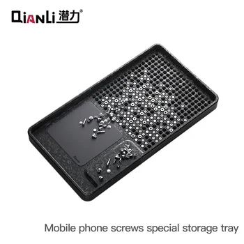 Специальный лоток Qianli для хранения винтов для мобильных телефонов, точное хранение винтов, мягкие магнитные, жесткие магнитные, эффективные адсорбционные инструменты